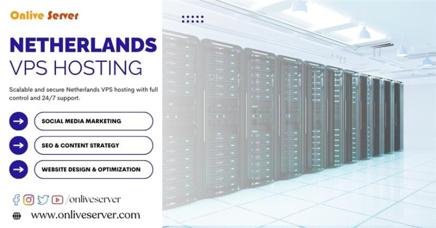 Onlive Server: Crafting Your Online Future with Netherlands VPS Hosting