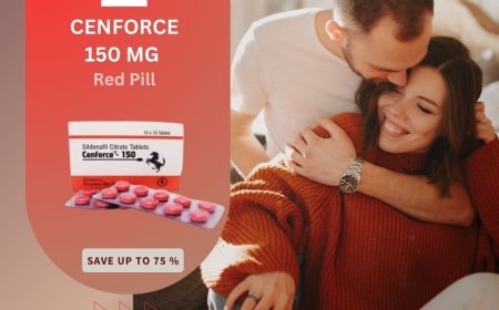 Cenforce 150mg Red Pill: The Bold Solution for Erectile Dysfunction