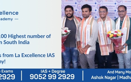 Best IAS Coaching in Hyderabad | UPSC Coaching in hyderabad | india  - La Excellence IAS Academy