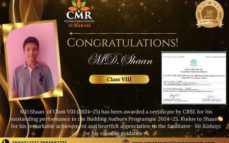 Best Primary schools in Suraram | Hyderabad - CMR Schools