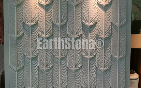 Natural Stone Wall Carving | EarthStona
