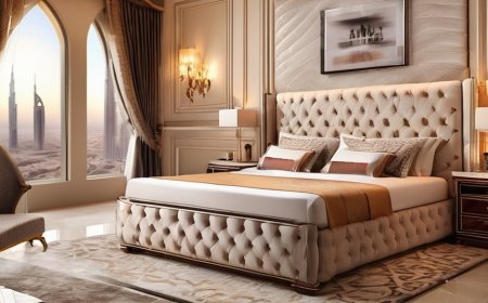 Experience Royal Comfort: Queen Size Beds for Dubai Bedrooms