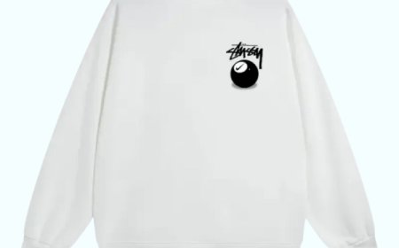 The Subtle Cool of the Stussy Stock Logo Crewneck Sweatshirt