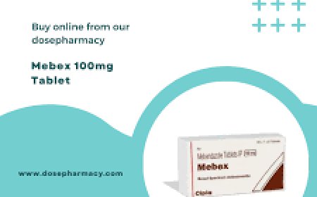 Worm-Free Living Starts with Mebex 100mg Tablet