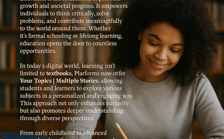 The Power of Education in Shaping the Future
