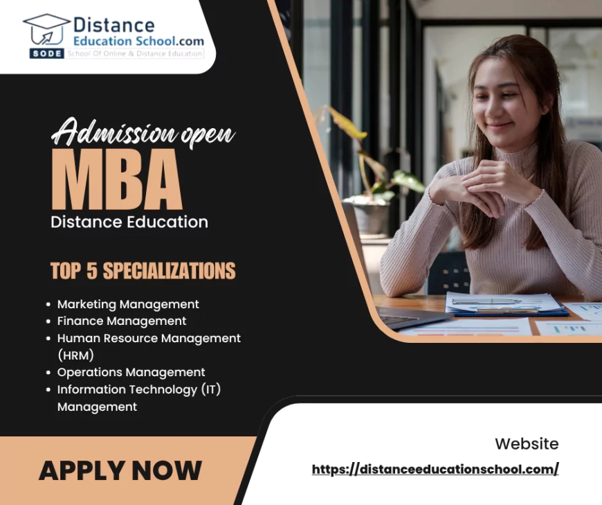 MBA from Distance University – UGC Approved Admission Guide