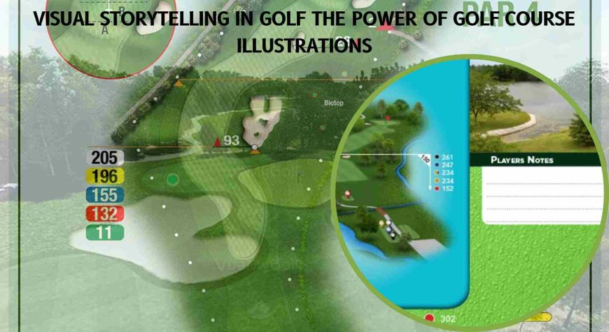 Visual Storytelling in Golf The Power of Golf Course Illustrations
