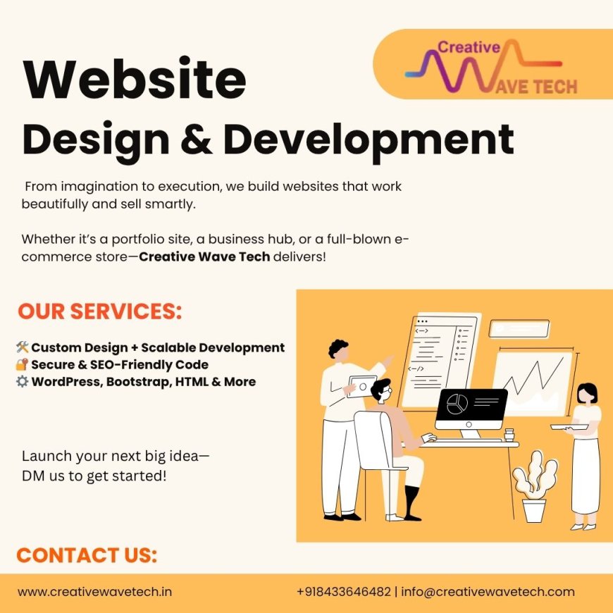 Website Design Services in Mumbai – Creative Wave Tech