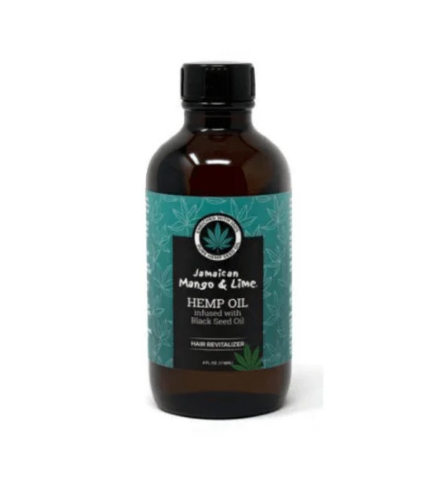 Jamaican Mango & Lime Hemp Oil: Nourish, Strengthen, and Revitalize Hair & Skin