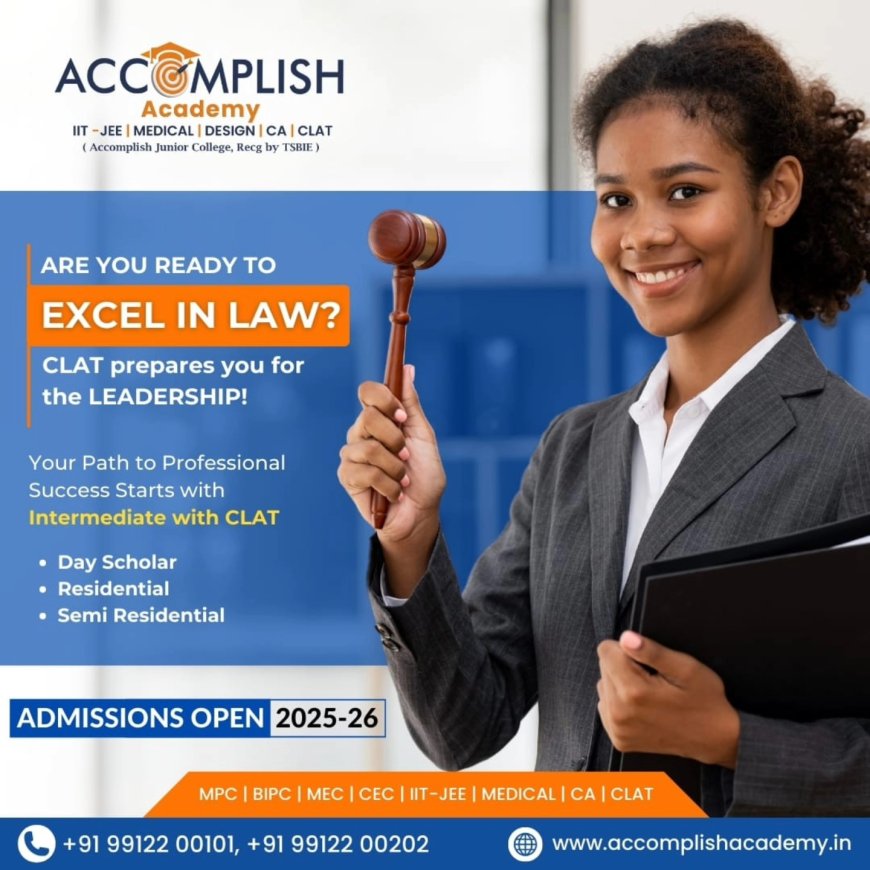 Best Junior Colleges for CEC | Shamshabad | Hyderabad - Accomplish Academy