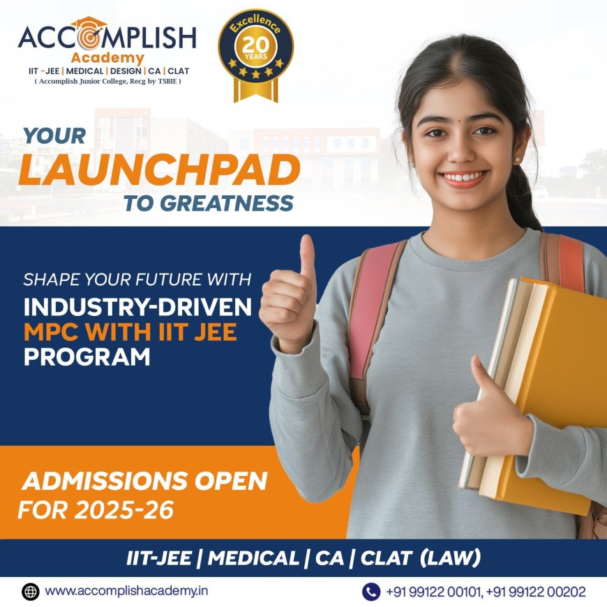 Best Inter Colleges In Hyderabad | Shamshabad - Accomplish Academy
