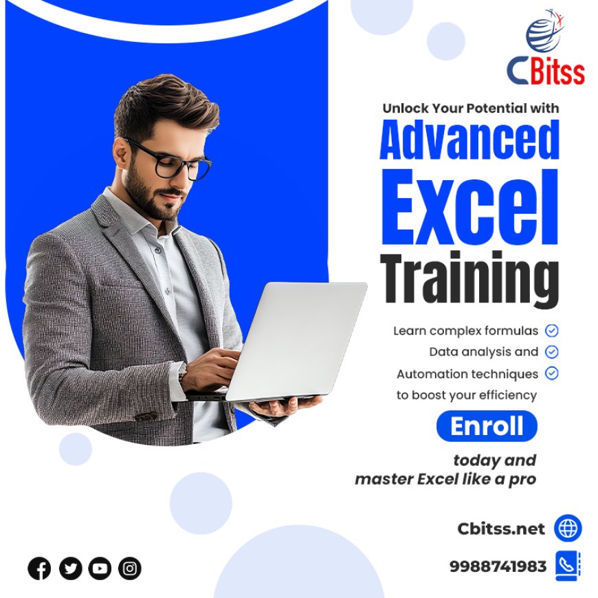 Boost Your Confidence with Advance Excel Training in Chandigarh