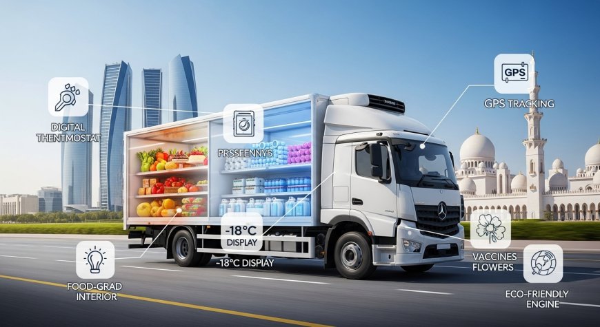 Refrigerated Truck Rental in Abu Dhabi – Hassle-Free Cold Transport You Can Rely On