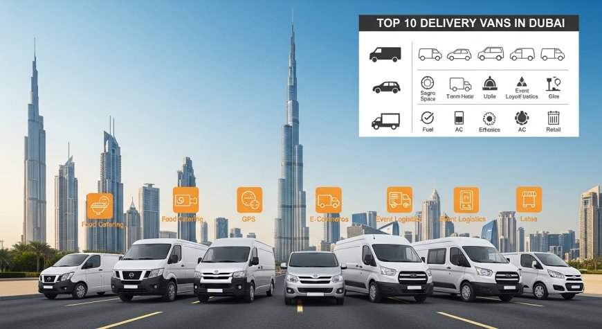 Top 10 Things You Must Know About Delivery Van Rentals in Dubai (2025 Edition)
