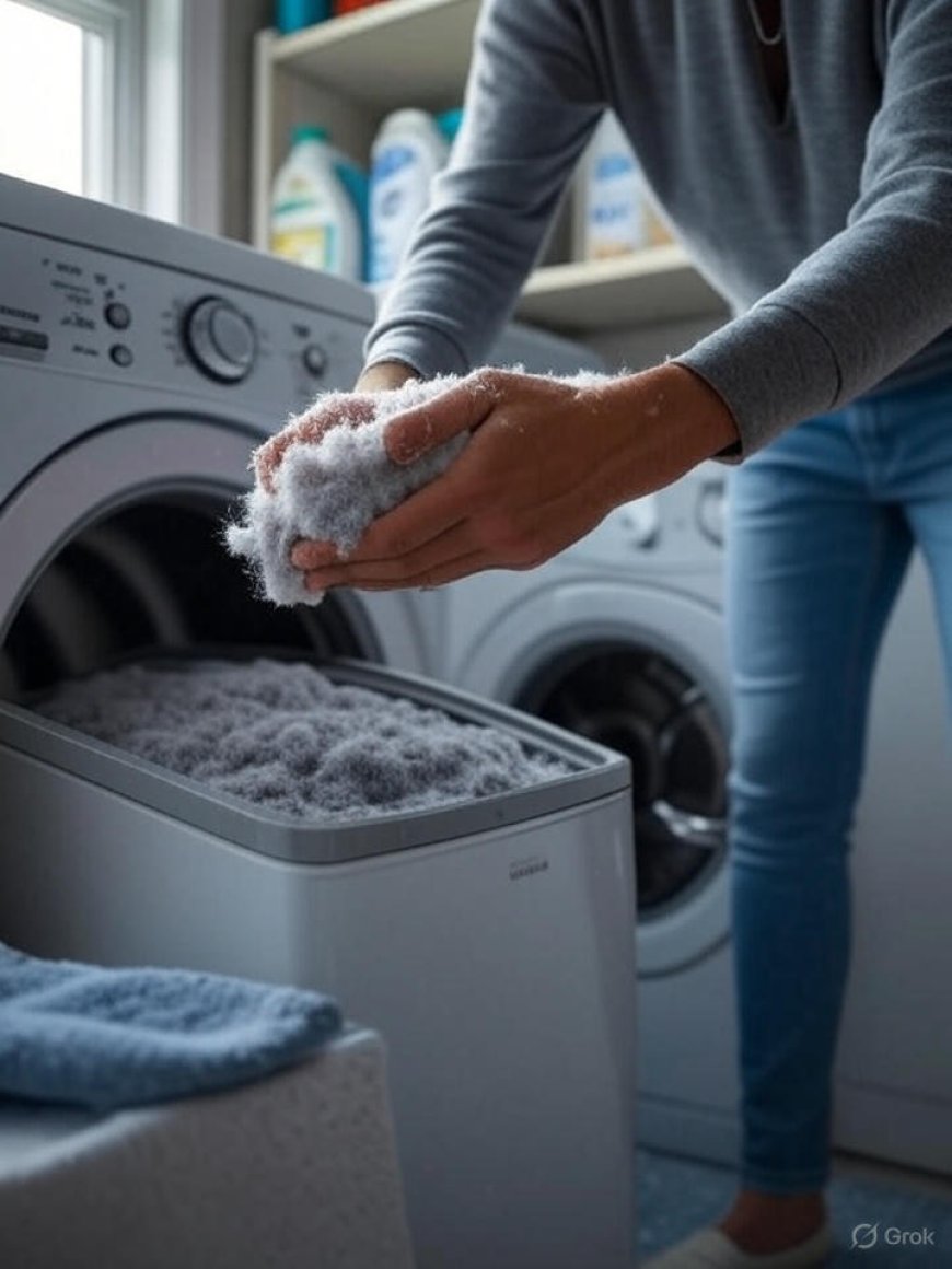 What are the most effective methods for cleaning a dryer lint trap in Clovis