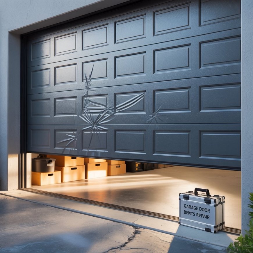 DIY Garage Door Dent Repair in Los Angeles: Smart or Risky?