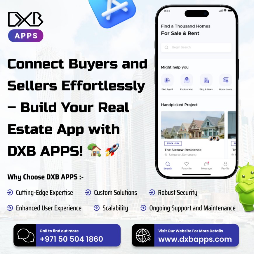 DXB APPS offers creative and advanced mobile app development Dubai services