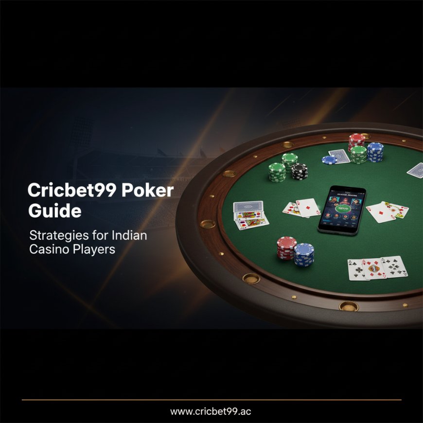Cricbet99 Poker Guide: Strategies for Indian Casino Players