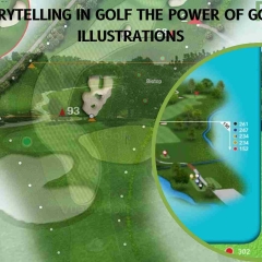 Golf Course Illustrations